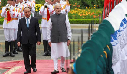 Strong trust, mutual understanding and convergence of views mark longstanding India-Việt Nam ties, Ambassador Parvathaneni Harish tells Vietnam News Agency on the occasion of the 45th Anniversary of bilateral diplomatic relations (January 7, 1972 - January 7, 2017). — Photo indianexpress.com Read more at http://vietnamnews.vn/opinion/349334/viet-nam-a-key-pillar-of-indias-act-east-policy.html#GQoyWUeZcDxsG7Ej.99