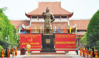 Toàn cảnh Bảo tàng Quang Trung.