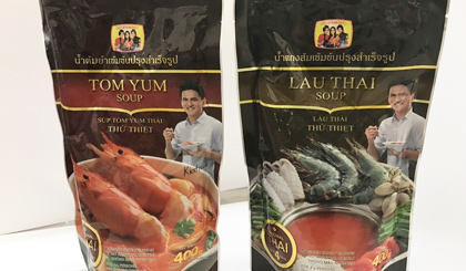 Hai sản phẩm mới của Công ty TNHH Royal Foods được đưa ra thị trường vào năm 2016.    