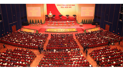 Đại hội XII của Đảng đã nhận được số lượng điện, thư chúc mừng kỷ lục (Ảnh: dangcongsan.vn)