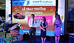 VNPT Tiền Giang trao thưởng xe Piaggio - Liberty cho khách hàng thứ 2