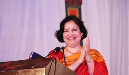  Bà Preeti Saran dự khai mạc Lễ hội Phật giáo Ấn Độ tổ chức vào tối 14-3-2014