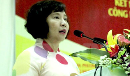 Bà Hồ Thị Kim Thoa, Thứ trưởng Bộ Công Thương. Nguồn: TTXVN