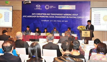 Meeting of Anti-Corruption and Transparency Working Group (Credit: VNA)