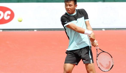Top Vietnamese tennis player Ly Hoang Nam. (Photo: tuoitre.vn)