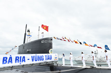 Tàu ngầm Bà Rịa-Vũng Tàu. Ảnh: VGP/Quang Hiếu