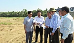 Chủ tịch UBND tỉnh khảo sát Dự án Trung tâm hành chính huyện Cai Lậy