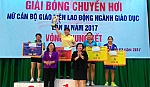 Chung kết giải Bóng chuyền hơi nữ Ngành Giáo dục lần thứ IV năm 2017
