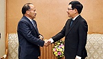 Phó Thủ tướng Phạm Bình Minh tiếp Bộ trưởng Thương mại Nepal