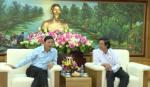 Tien Giang provincial Party Committee receives the delegation of Bac Giang provincial Party Committee