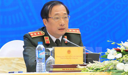 Thượng tướng Nguyễn Văn Thành, Thứ trưởng Bộ Công an. Ảnh: Doãn Tấn/TTXVN