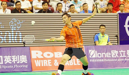 Vietnam’s badminton players Nguyen Tien Minh. (Source: VNA)