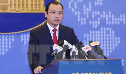 Foreign Ministry spokesman Le Hai Binh (Photo: VNA)