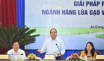 Thủ tướng phát biểu tại Hội nghị. Ảnh: VGP/Quang Hiếu