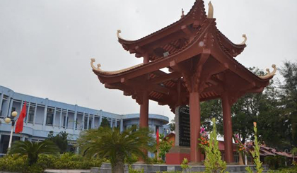 The memorial site in Tra Co ward, Mong Cai city (Photo: qtv.vn)