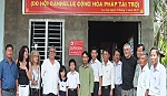 Huyện Cái Bè: Hội Cannelle Pháp tặng nhà tình thương