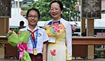 Thanh Hương và chiếc huy chương vàng môn toán
