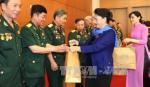 NA Chairwoman Nguyen Thi Kim Ngan receives veterans of Army Corps 2