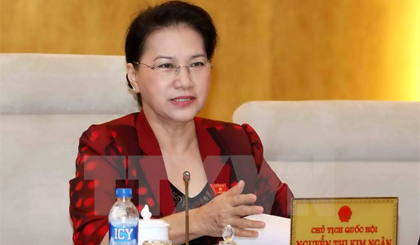 Chủ tịch Quốc hội Nguyễn Thị Kim Ngân. Ảnh: Phương Hoa/TTXVN