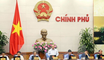 Prime Minister Nguyen Xuan Phuc speaks at the symposium (Source: VNA)