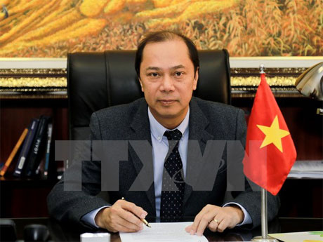 Thứ trưởng Bộ Ngoại giao Nguyễn Quốc Dũng. Ảnh: TTXVN