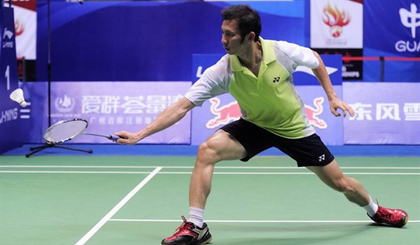 Nguyen Tien Minh of HCM City will take part in the National Individual Badminton Championships from May 7-13 in Dong Nai province’s Gymnasium (File photo)