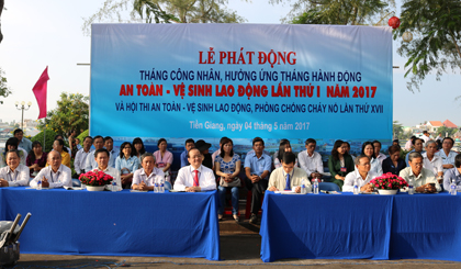 The launching ceremony. Photo: Huu Nghi