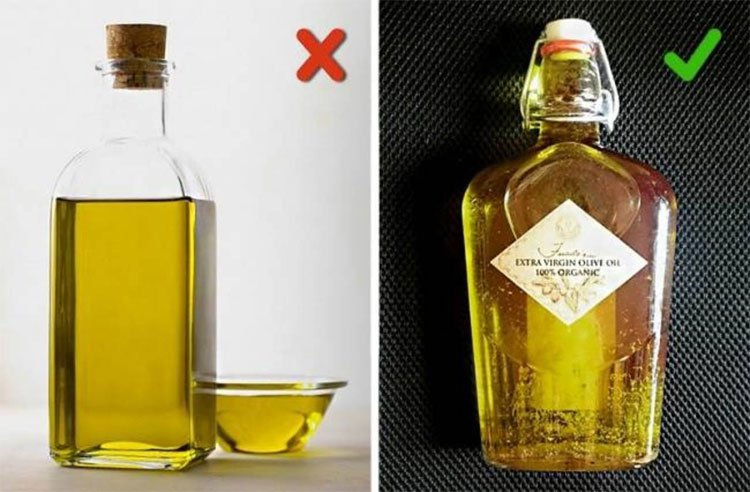 Đặc điểm chung của dầu olive giả chính là chúng rất rẻ so với hàng thật.