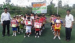 Tân Phước tổ chức Giải bóng đá nhi đồng