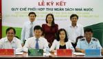 Vietcombank Tiền Giang ký kết quy chế phối hợp thu ngân sách Nhà nước