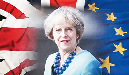  Thủ tướng Anh Theresa May.