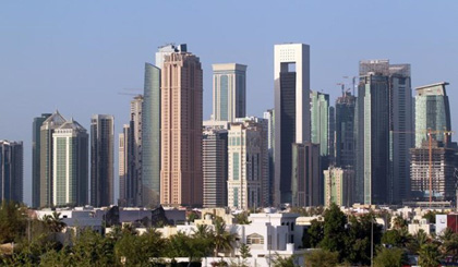 A corner of Doha city (Source: Reuters)