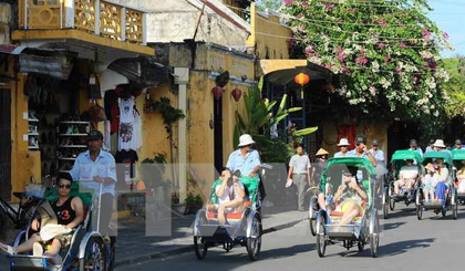 A street in Hoi An ancient city, Quang Nam province (Source: VNA)
