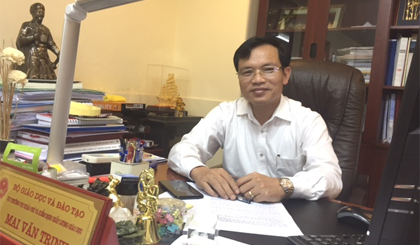 PGS.TS Mai Văn Trinh, Cục trưởng Cục Khảo thí và Kiểm định chất lượng giáo dục, Bộ GD&ĐT. Ảnh: VGP/Phương Liên