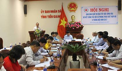 O6ng Trần Thanh Đức, Phó Chủ tịch UBND tỉnh phát biểu tại Hội nghị 