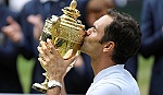 Roger Federer lần thứ 8 lên ngôi vô địch Wimbledon