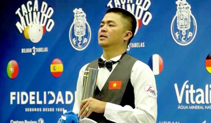 quocThe second- best winner of Billiards World Cup Porto 2017 belongs to Quoc Nguyen. 