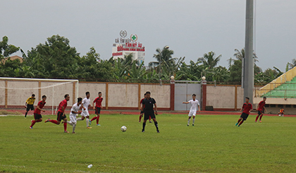 Đội BĐTG dừng chân ở vòng loại Giải Bóng đá hạng Nhì Quốc gia năm 2017.