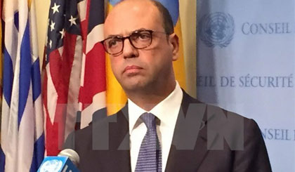 Ngoại trưởng Italy Angelino Alfano. Nguồn: EPA/TTXVN