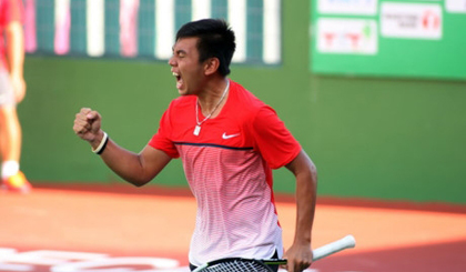 Ly Hoang Nam has continuously climbed up the ATP world rankings in recent years.