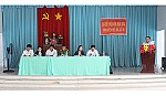 Đại biểu HĐND tỉnh tiếp xúc cử tri huyện Cái Bè