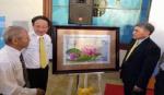 Postage stamp issued on ASEAN's 50th founding anniversary