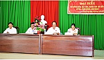 Representatives of the Provincial People's Council meet voters