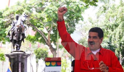 Tổng thống Venezuela Nicolas Maduro phát biểu tại Caracas ngày 23-7. Nguồn: EPA/TTXVN