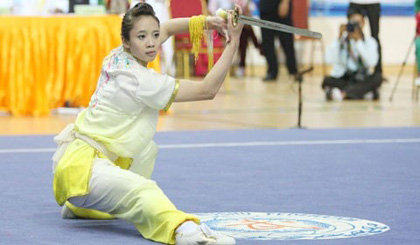Duong Thi Thuy Vi is one of the golden hopes for Vietnam at the 29th SEA Games.