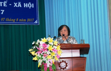 Nguyên Bí thư Tỉnh ủy Trần Thị Kim Cúc nêu ý kiến về những vấn đề dư luận xã hội quan tâm hiện nay