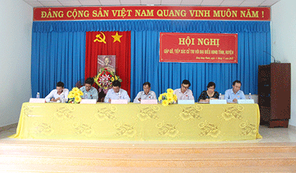 Đoàn đại biểu HĐND tỉnh, huyện Chợ Gạo tiếp xúc cử tri tại xã Đăng Hưng Phước
