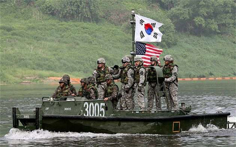 Một cuộc tập trận của lực lượng Mỹ-Hàn. Ảnh: dailypakistan.com.pk