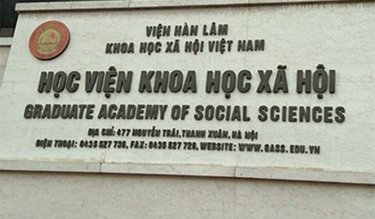 Học viện Khoa học Xã hội đã có nhiều vi phạm trong tuyển sinh và đào tạo. Ảnh: CTV/Vietnam+