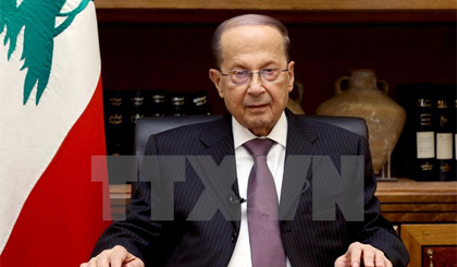 Tổng thống Liban Michel Aoun. Nguồn: EPA/TTXVN
